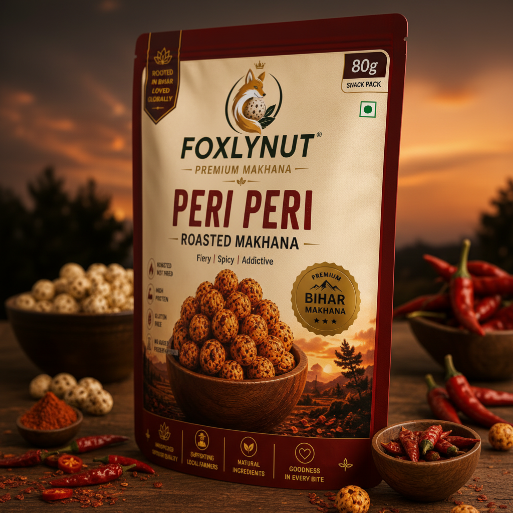 FOXLYNUT Peri Peri Makhana 360 view